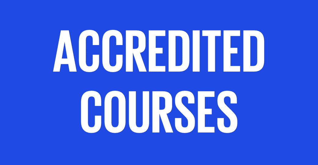 Accredited Courses